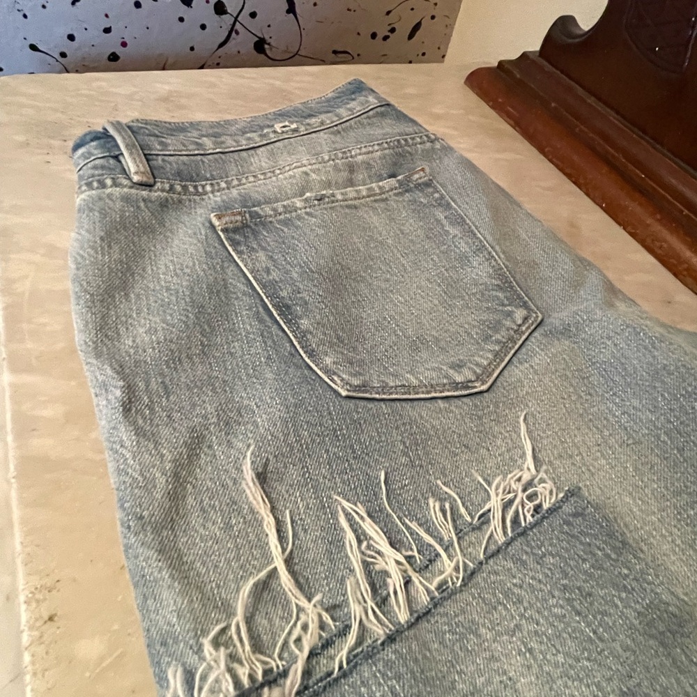 Like new, never worn. Frame boyfriend jeans. - Picture 2 of 4